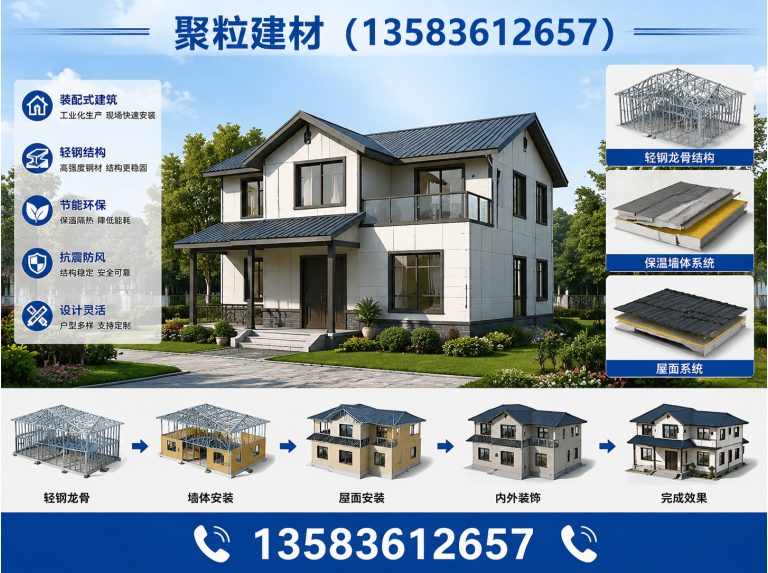 潍坊轻钢别墅展示图
